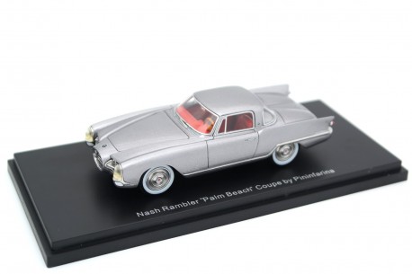 BoS-Models Nash Rambler Palm Beach Coupé by Pininfarina 1956 - Light Violet Silver Metallic