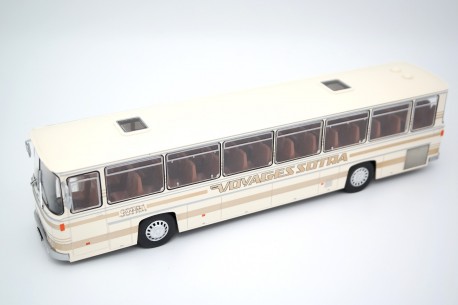 Autobus SAVIEM E7 Jouets Mont Blanc – 1/43 En Plastique, Fabrication Française, Excellent état