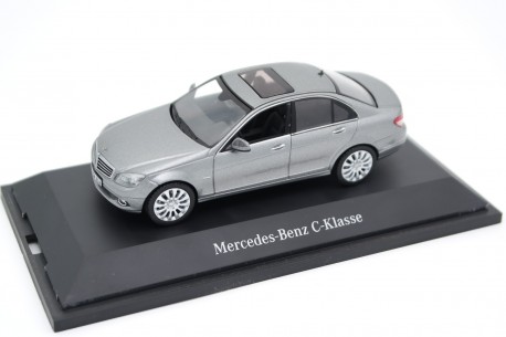 Schuco Mercedes-Benz C-Class Elegance W204 2007 - Palladium Silver Metallic
