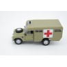 Cararama Land Rover Series III 109 Army Ambulance by Marshall 1964 - Military Olive Green