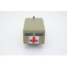 Cararama Land Rover Series III 109 Army Ambulance by Marshall 1964 - Military Olive Green