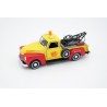 Cararama Chevrolet 3100 Pickup Tow Truck "Shell" 1950 - Yellow/Red