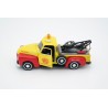 Cararama Chevrolet 3100 Pickup Tow Truck "Shell" 1950 - Yellow/Red