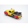Cararama Chevrolet 3100 Pickup Tow Truck "Shell" 1950 - Yellow/Red