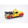 Cararama Chevrolet 3100 Pickup Tow Truck "Shell" 1950 - Yellow/Red