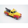 Cararama Chevrolet 3100 Pickup Tow Truck "Shell" 1950 - Yellow/Red