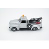Cararama Chevrolet 3100 Pickup Tow Truck 1950 - Silver Metallic