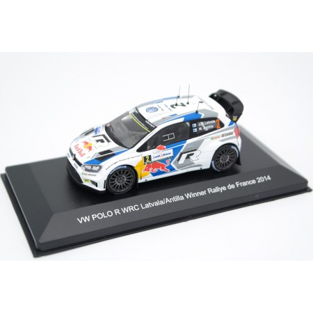 Whitebox Volkswagen Polo R WRC #2 "Volkswagen Motorsport" Winner Rallye de France Alsace 2014 - J-M.Latvala/M.Anttila