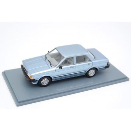Neo Scale Models Datsun Bluebird U910 1.8 GL 1979 - Celestial Blue Metallic