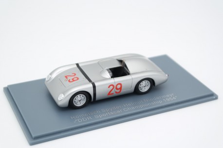 Neo Scale Models Rometsch Porsche Spyder #29 "Renngemeinschaft Berlin-Halensee" DDR Sportcar Championship 1954 - H.Niedermayr