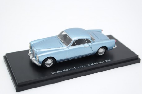 BoS-Models Bentley Mark VI Cresta II by Pininfarina & Facel-Métallon 1951 - Light Blue Metallic