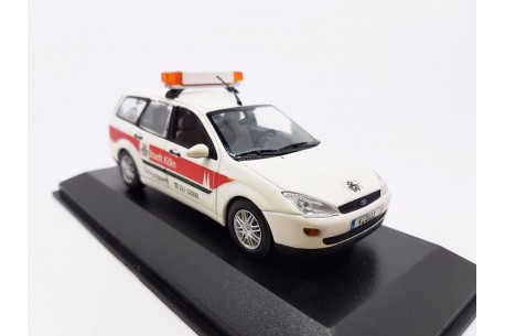 Minichamps 430087091 - Ford Focus Turnier - Ordnungsamt Köln, Maßstab: 1