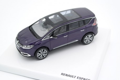 Norev Renault Espace V Phase 1 Initiale Paris RFC 2015 - Purple Amethyst Metallic