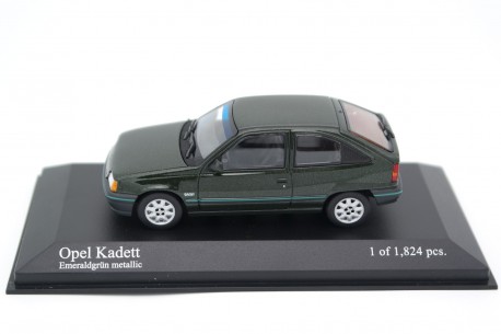 Minichamps- Opel Miniature Kadett 1984, 400045900, Vert