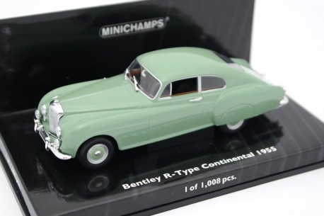 Minichamps Bentley R-Type Continental Fastback Sports Saloon by H. J. Mulliner & Co. 1955 - Celadon Green