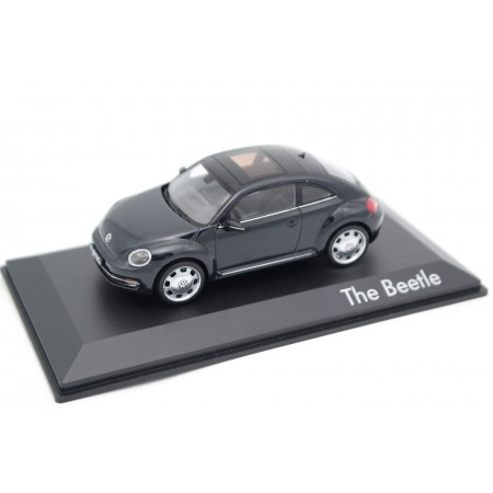 Schuco Volkswagen Beetle Coupé Panoramic Sunroof 5C A5 2012 - Dark Flint Grey Metallic