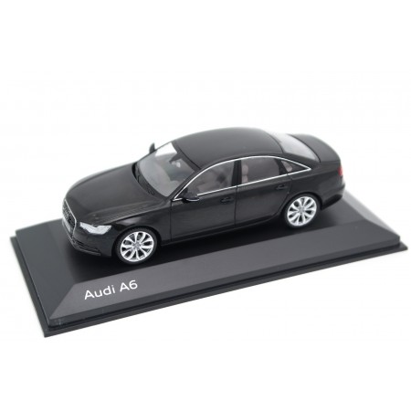 Schuco Audi A6 Limousine C7 2011 - Phantom Black Metallic