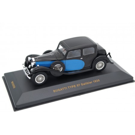 IXO Bugatti Type 57 Galibier 1935 - Black/Blue