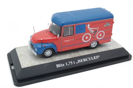 Premium ClassiXXs Opel Blitz 1,75t Van Hercules 1952 - Red/Blue