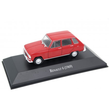 Altaya Renault 6 1969 - Madrid Red