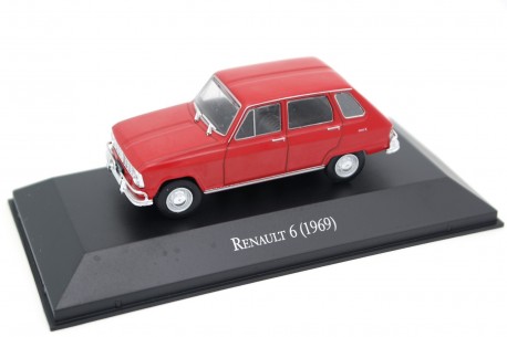Altaya Renault 6 1969 - Madrid Red