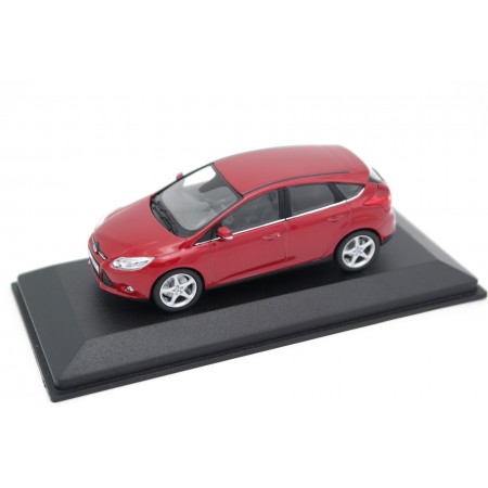 Minichamps Ford Focus 5-door Mark III C346 2011 - Dynamic Red Metallic