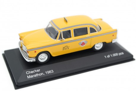 Whitebox Checker Marathon A11 New York Taxi 1963 - Yellow