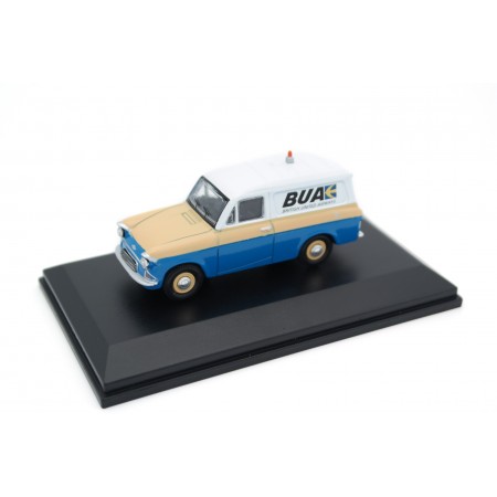 Oxford Ford Anglia Van British United Airways 1967 - Blue/Beige/White