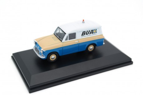 Oxford Ford Anglia Van British United Airways 1967 - Blue/Beige/White
