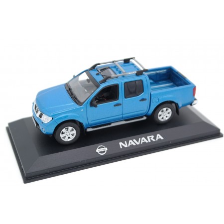 Norev Nissan Navara Aventura D40 2006 - Electric Blue Metallic