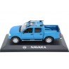 Norev Nissan Navara Aventura D40 2006 - Electric Blue Metallic