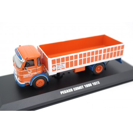IXO Pegaso Comet 1090 Frutas Jaen 1973 - Orange/Blue/White
