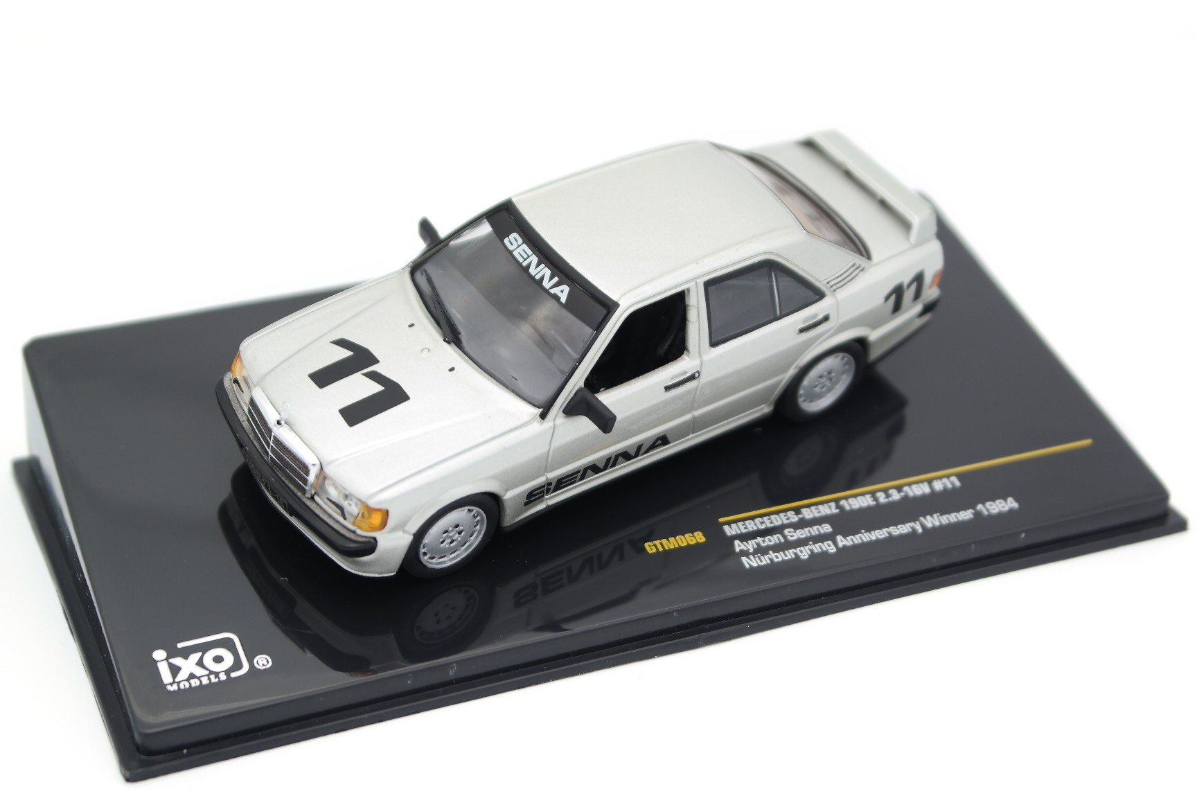ミニカー Mercedes-Benz 190E 2.3-16 mercedes 1/18 Mercedes-Benz 190E 2.3-16V Ayrton Senna - Diecast Ukraine