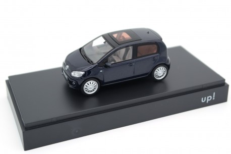 Schuco Volkswagen Up! 5-door VW120 2012 - Night Blue Metallic