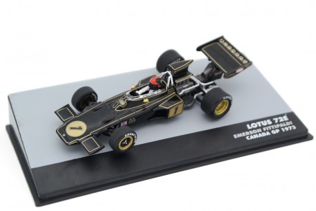 Altaya Lotus 72E #1 "John Player Team Lotus" Canadian Grand Prix Formula 1 1973 - Emerson Fittipaldi