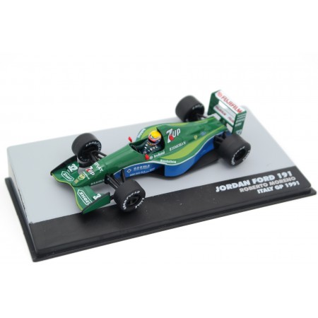 Altaya Jordan 191 #32 "Team 7Up Jordan" Italian Grand Prix Formula 1 1991 - Roberto Moreno