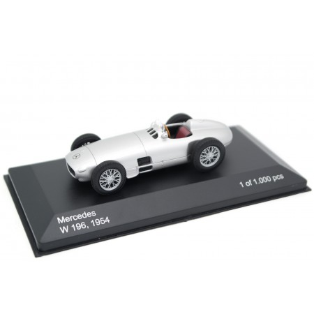 Whitebox Mercedes W196 "Daimler Benz AG" Formula 1 1954 - Silver Metallic