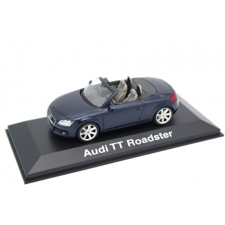 Schuco Audi TT Roadster 8J 2006 - Deep Sea Blue Metallic