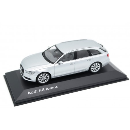 Schuco Audi A6 Avant C7 2011 - Ice Silver Metallic