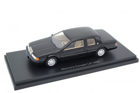 BoS-Models Mercury Cougar VII LS 1991 - Ebony Black