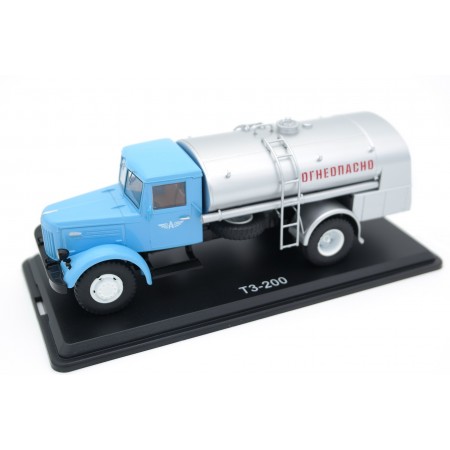 Start Scale Models МАЗ-200 ПЗ-200 Аерофлот 1951 - Блакитний/Сріблястий