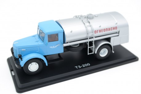 Start Scale Models МАЗ-200 ПЗ-200 Аерофлот 1951 - Блакитний/Сріблястий