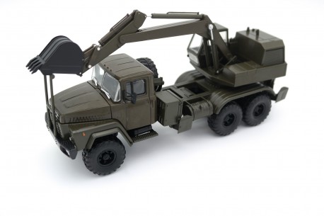 Наш автопром КрАЗ-260 ЕОВ-4422 1981 - Темно-зелений