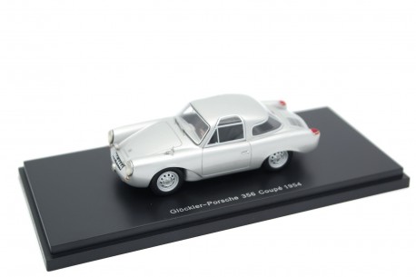 BoS-Models Porsche Glöckler 356 Coupé 1954 - Silver Metallic