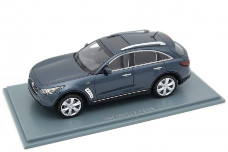 Neo Scale Models Infiniti FX50S 2010 - Blue Slate Metallic