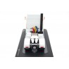 IXO Renault R370 Turboleader V8 Turbo 1987 - White with Orange Livery