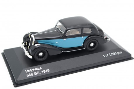 Whitebox Hotchkiss 686 GS 1949 - Light Blue/Black