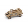 Cararama Volkswagen Typ 82 Kübelwagen Africa Corps Open Top 1941 - Flat Sand Yellow