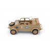 Cararama Volkswagen Typ 82 Kübelwagen Africa Corps Open Top 1941 - Flat Sand Yellow