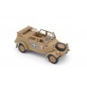 Cararama Volkswagen Typ 82 Kübelwagen Africa Corps Open Top 1941 - Flat Sand Yellow